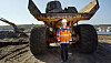 Aarsleff's managing director, Jesper Kristian Jacobsen, in the field.